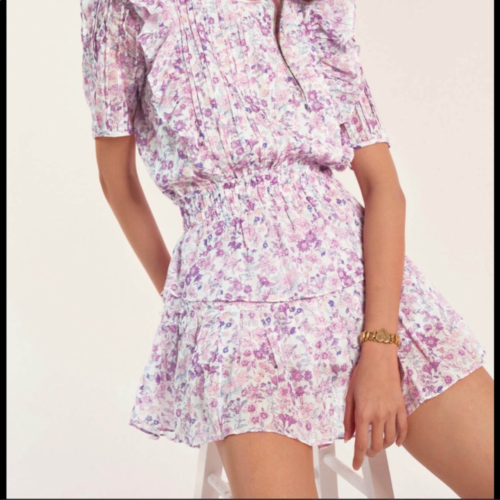 Natasha Dress Purple Iris